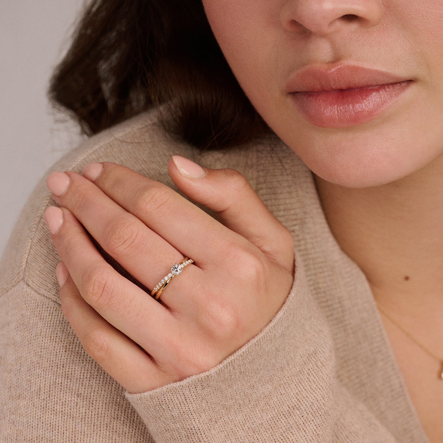 Lab Diamonds Ring LG1059Y - 14k Gold