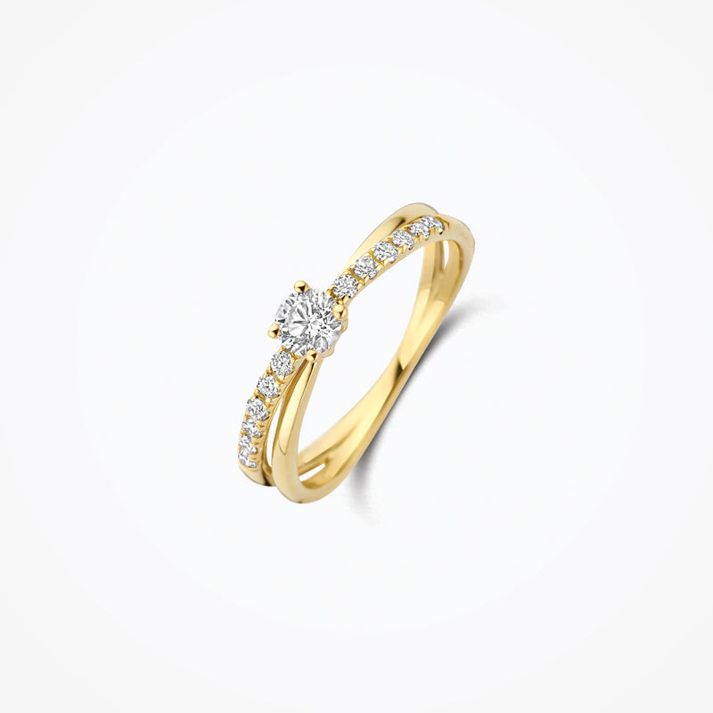 Lab Diamonds Ring LG1059Y - 14k Gold