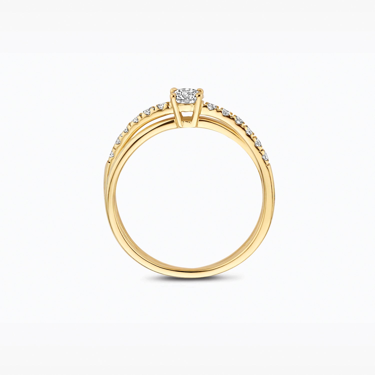 Lab Diamonds Ring LG1059Y - 14k Gold