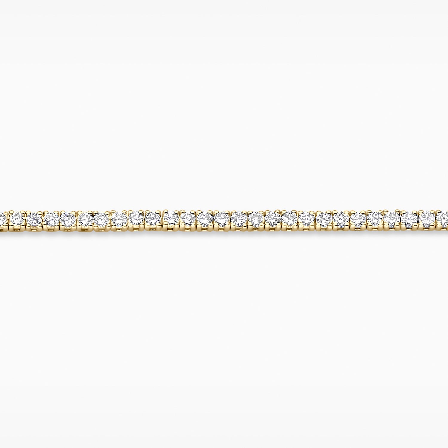 Lab diamonds armband LG2004Y/17 - 14k Geelgoud