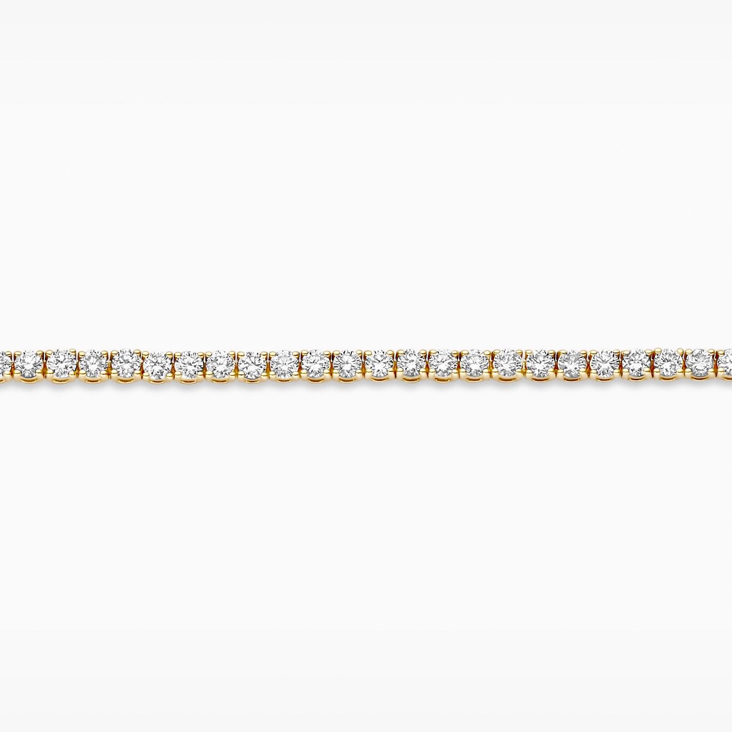 Lab diamonds armband LG2005Y/17 - 14k Geelgoud