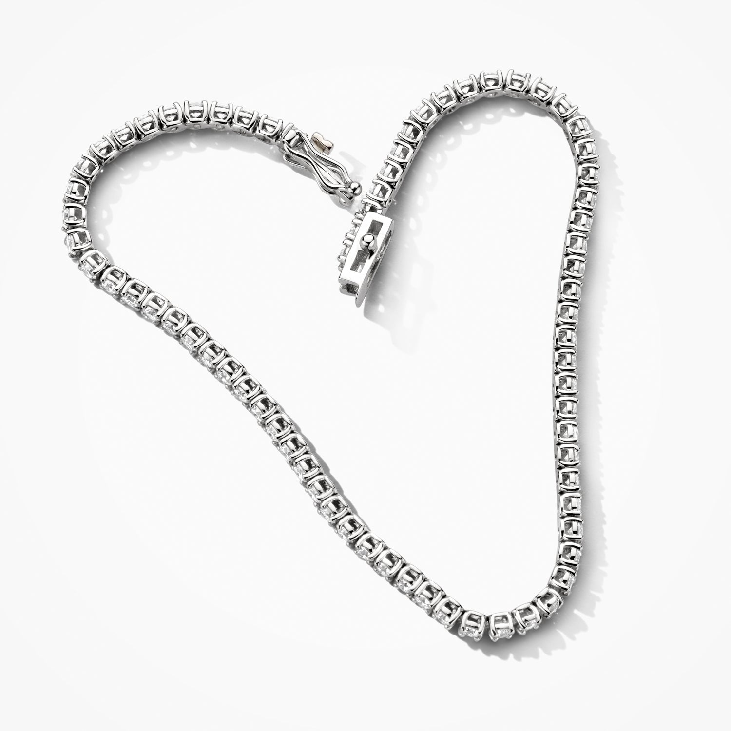 Lab diamonds armband LG2006W/16 - 14k Witgoud