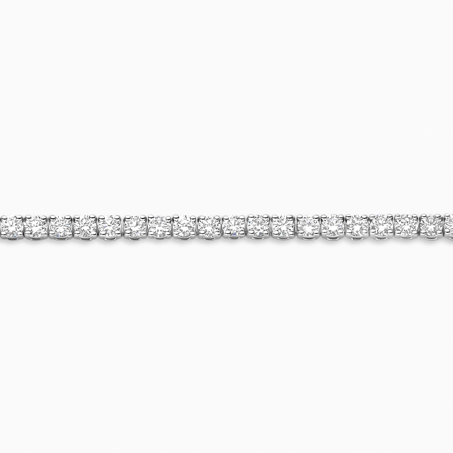 Lab diamonds armband LG2006W/16 - 14k Witgoud