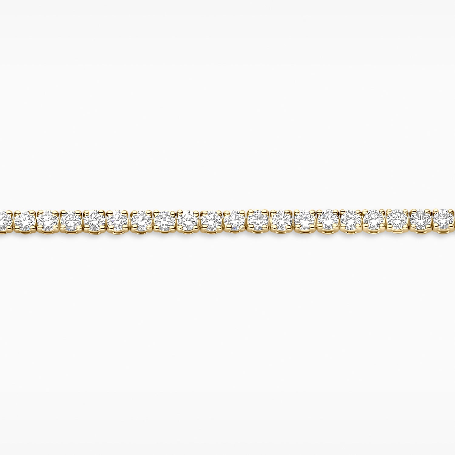 Lab diamonds armband LG2006Y/16 - 14k Geelgoud