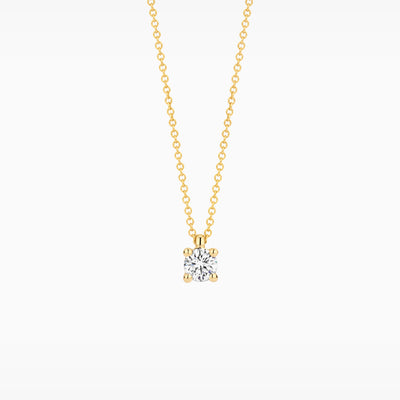 Lab diamonds Halskette LG3001Y - 585er Gelbgold