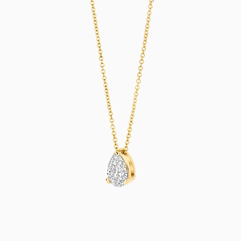 Lab Diamonds Necklace LG3012Y - 14k Yellow Gold