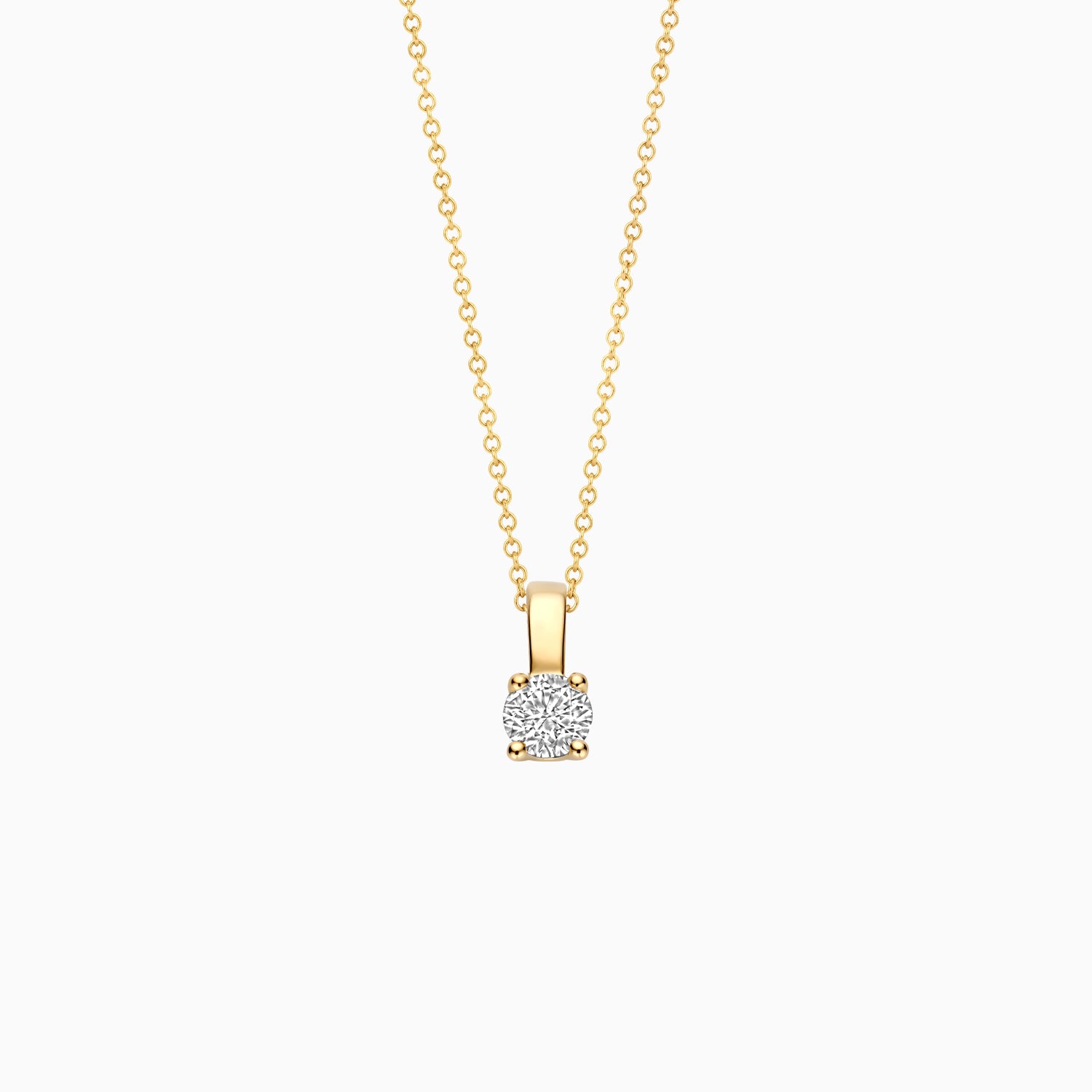 Lab Diamonds Pendant LG6000Y - 14k Yellow Gold