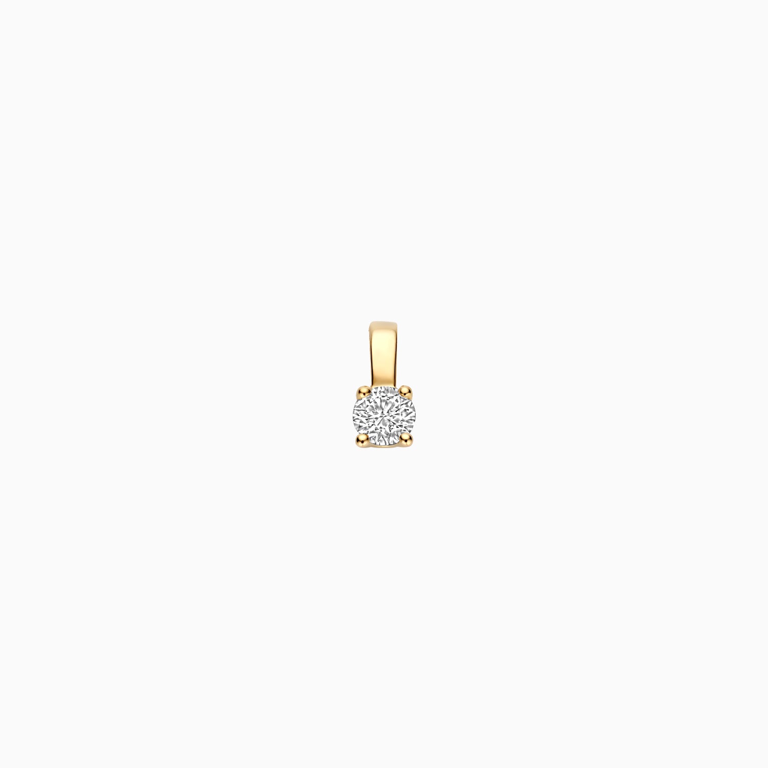 Pendentif diamants de laboratoire LG6000Y - Or jaune 14k