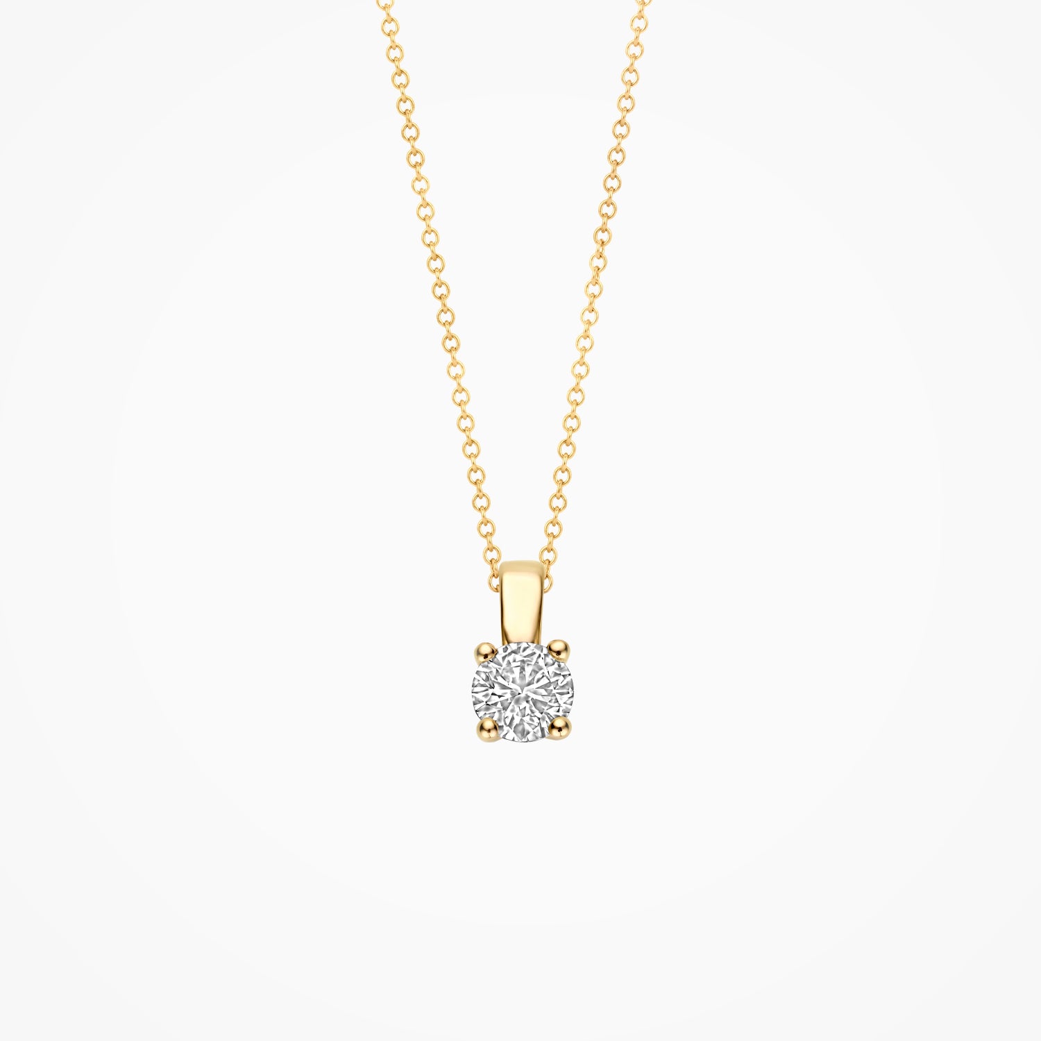 Lab Diamonds Pendant LG6001Y - 14k Yellow Gold