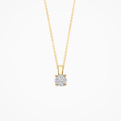 Lab Diamonds Pendant LG6001Y - 14k Yellow Gold