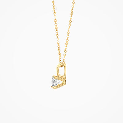 Lab Diamonds Pendant LG6001Y - 14k Yellow Gold