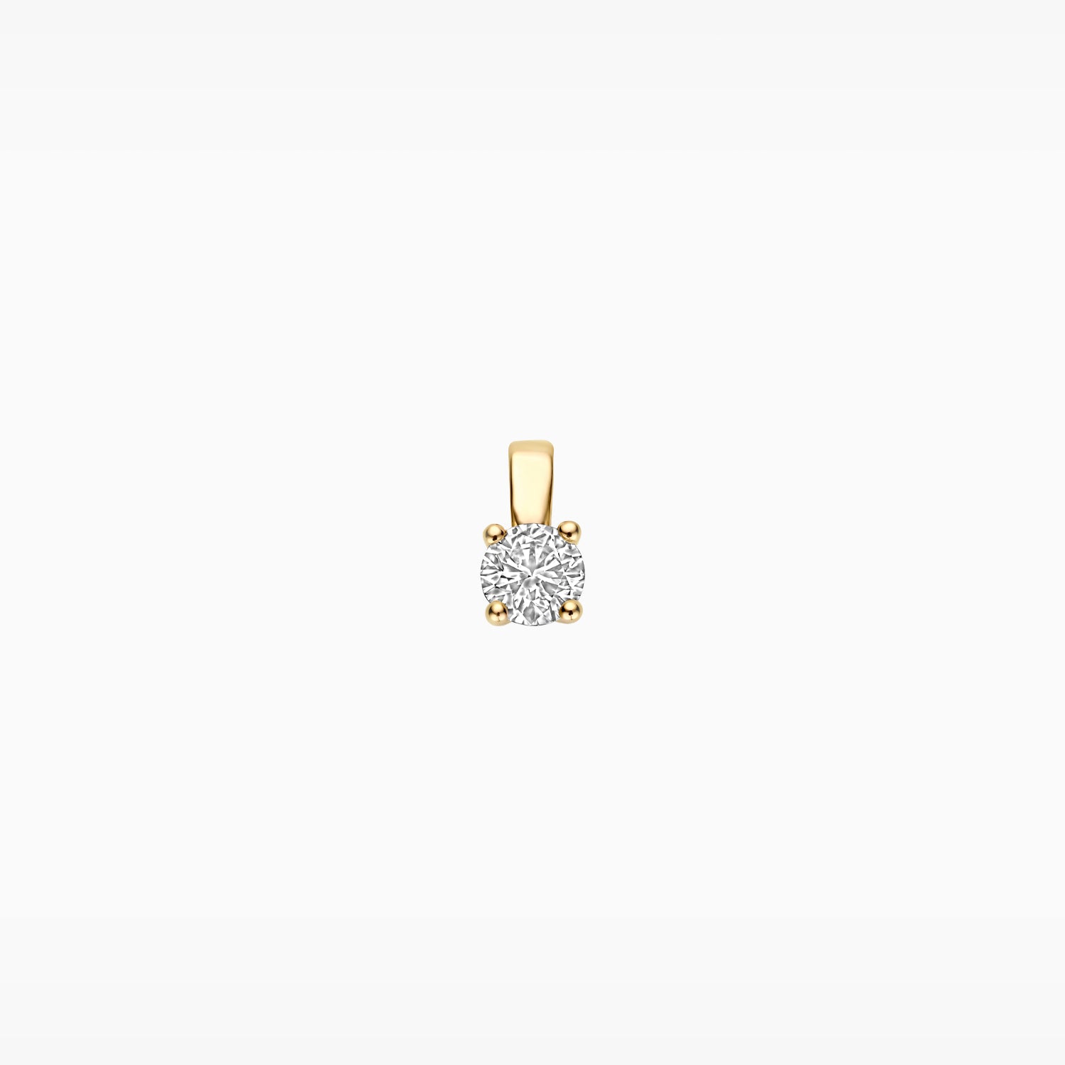 Hanger Lab Diamonds ⌀ 4.3 mm 14k Goud