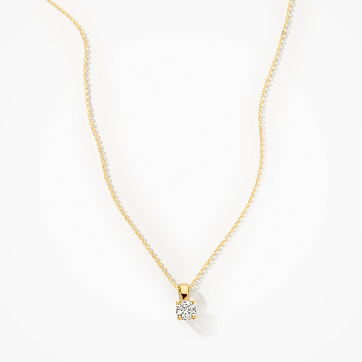 Lab Diamonds Pendant LG6001Y - 14k Yellow Gold