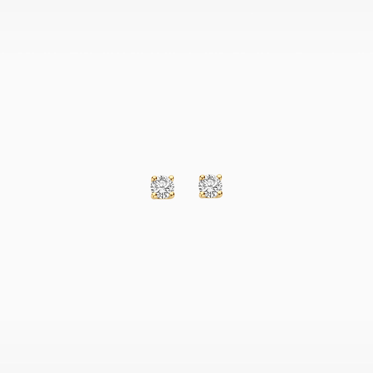 Lab diamonds puces d’oreilles LG7000Y - Or jaune 14k