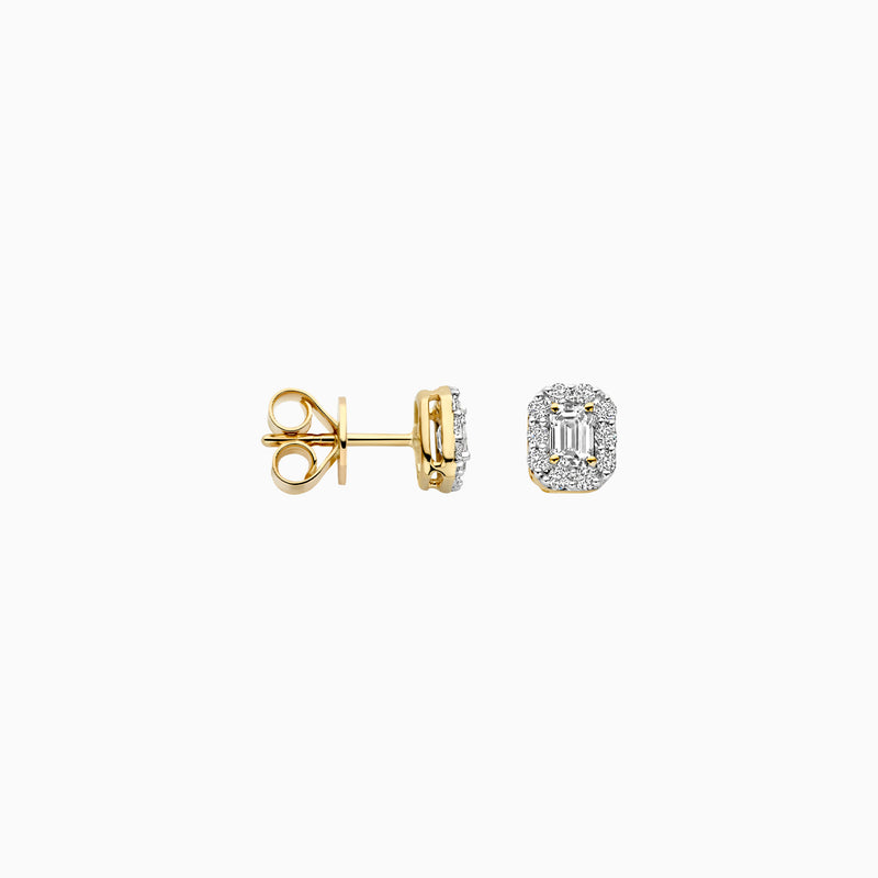 Lab Diamonds Earstuds LG7010Y - 14k Yellow Gold