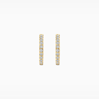 Lab Diamonds Earrings LG7012Y - 14k Yellow Gold