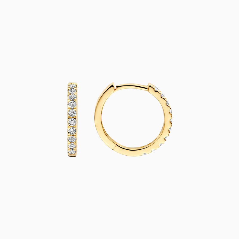 Lab Diamonds Earrings LG7012Y - 14k Yellow Gold