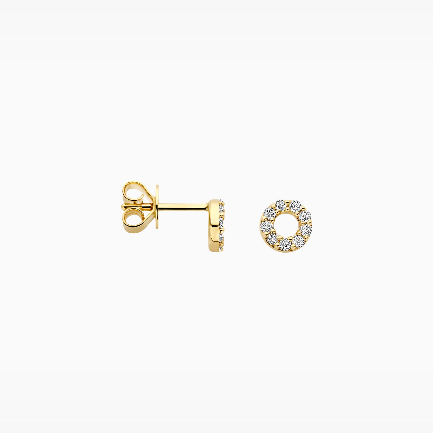 Lab Diamonds Earstuds LG7016Y - 14k Yellow Gold