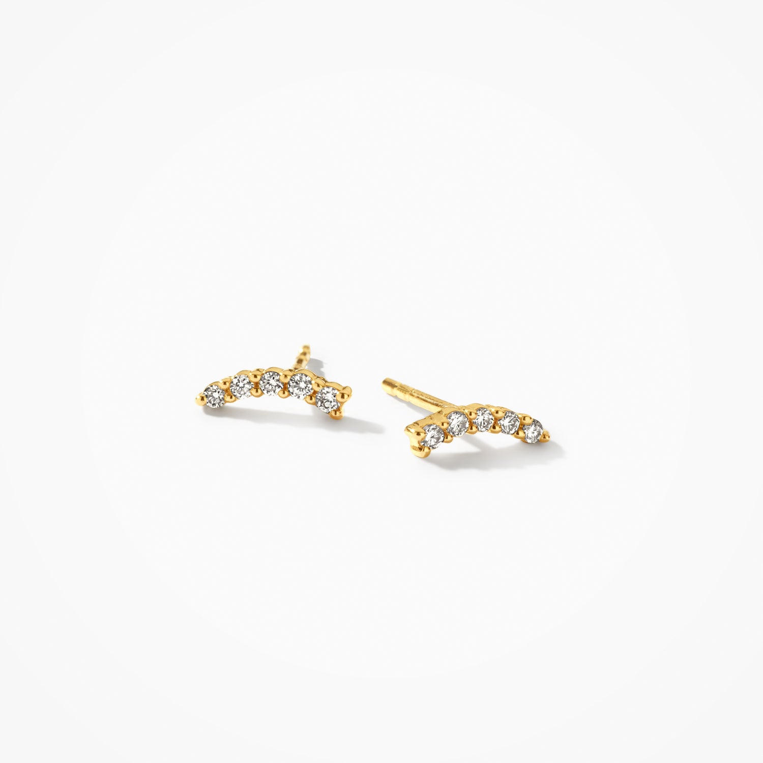 Lab Diamonds Earstuds LG7019Y - 14k Yellow Gold