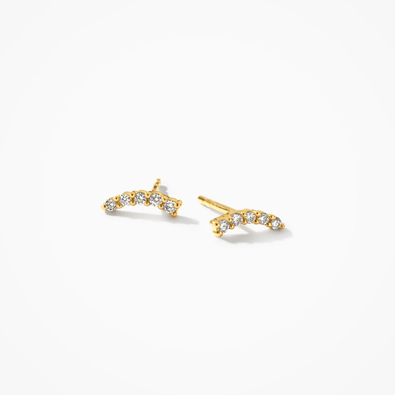 Lab Diamonds Earstuds LG7019Y - 14k Yellow Gold