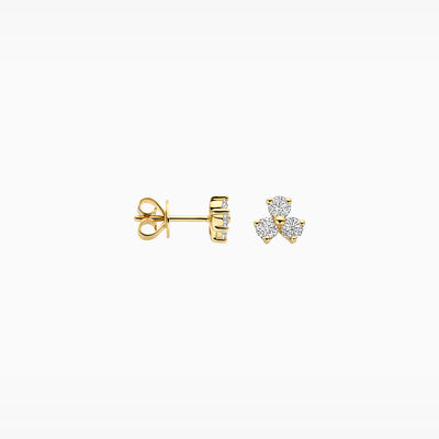 Lab Diamonds Earstuds LG7017Y - 14k Yellow Gold