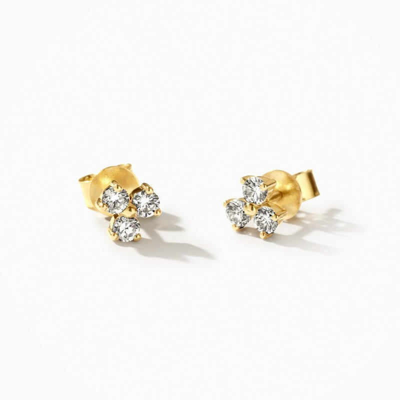 Lab Diamonds Earstuds LG7017Y - 14k Yellow Gold