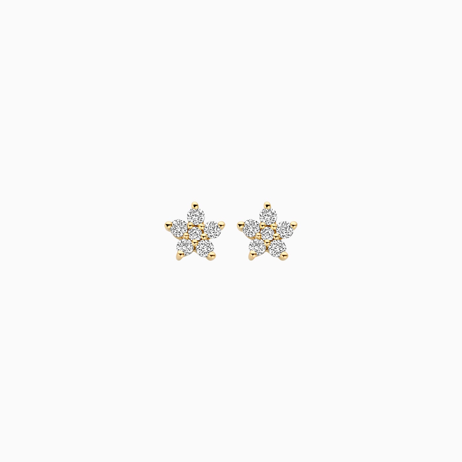 Lab Diamonds Earstuds LG7018Y - 14k Yellow Gold