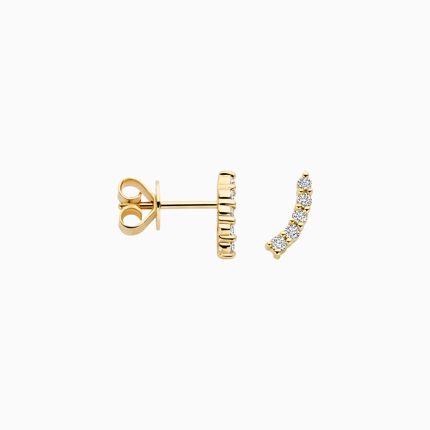 Lab Diamonds Earstuds LG7019Y - 14k Yellow Gold