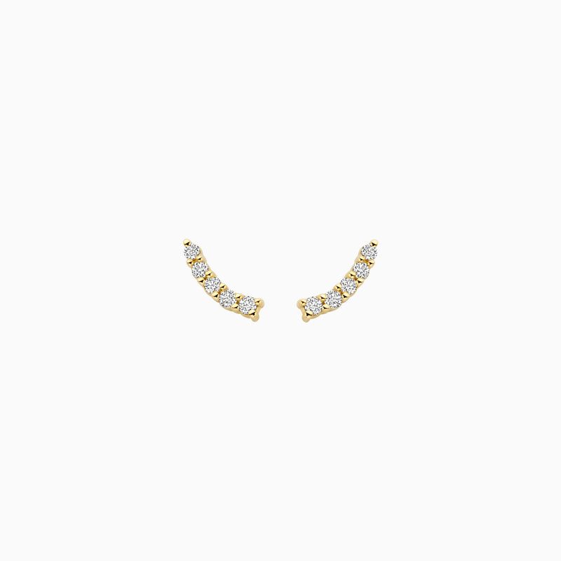 Lab Diamonds Earstuds LG7019Y - 14k Yellow Gold