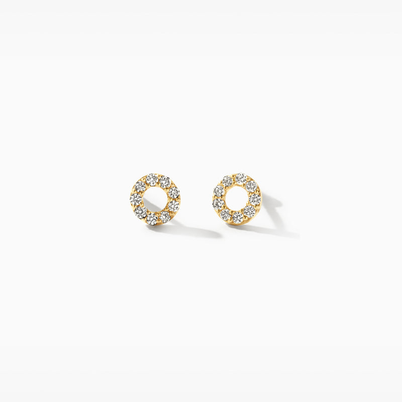 Lab Diamonds Earstuds LG7016Y - 14k Yellow Gold