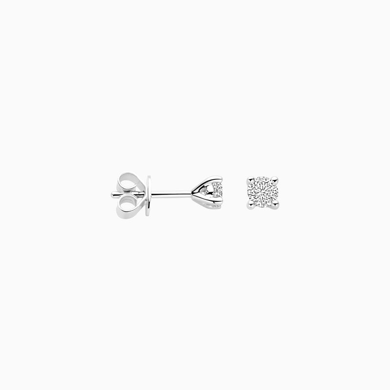 Lab Diamonds Earstuds LG7020W - 14k White Gold