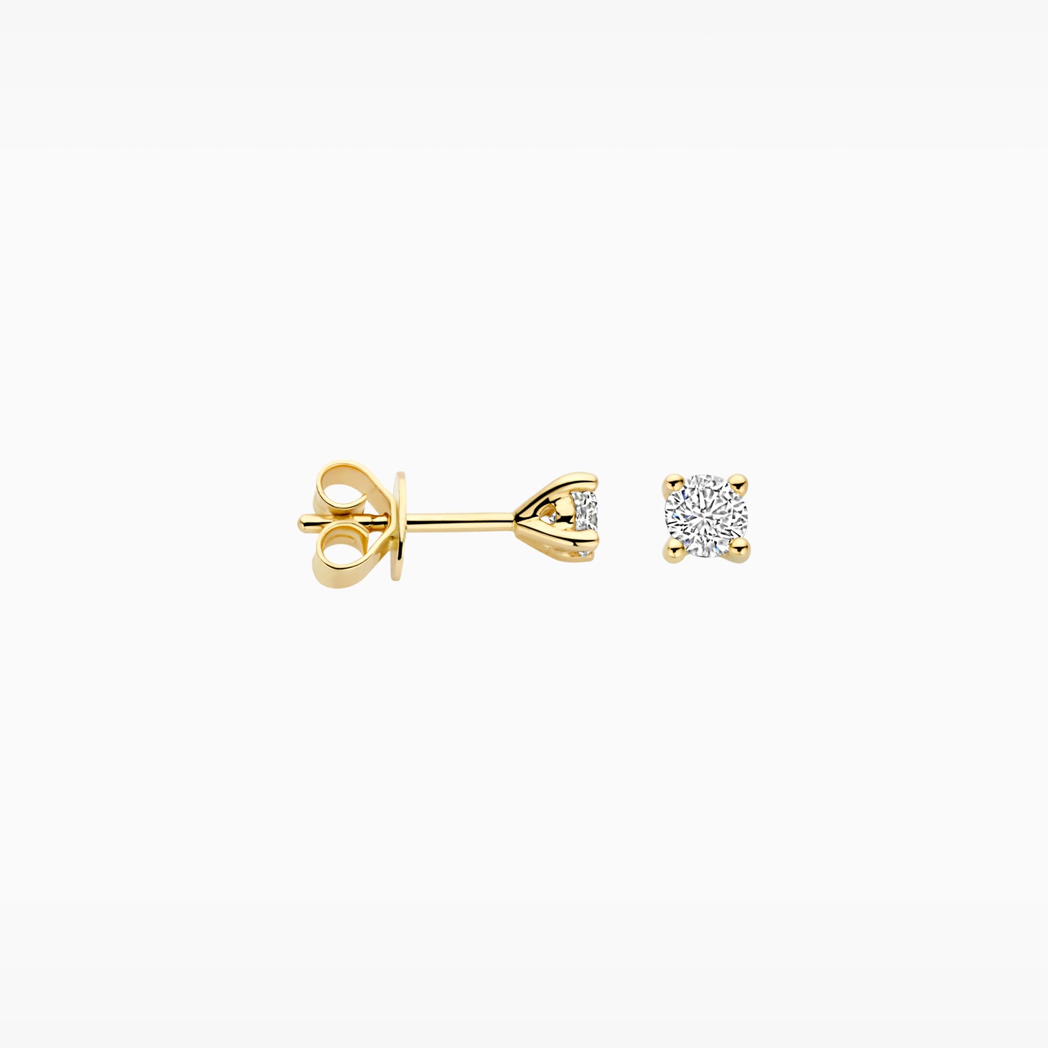 Lab Diamonds Earstuds LG7020Y - 14k Yellowgold