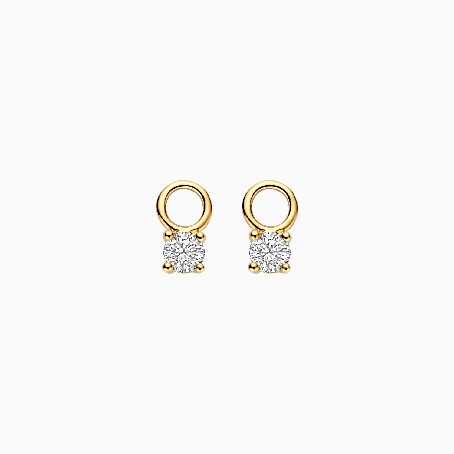 Lab Diamonds Ear charms LG9000Y - 14k Yellow Gold