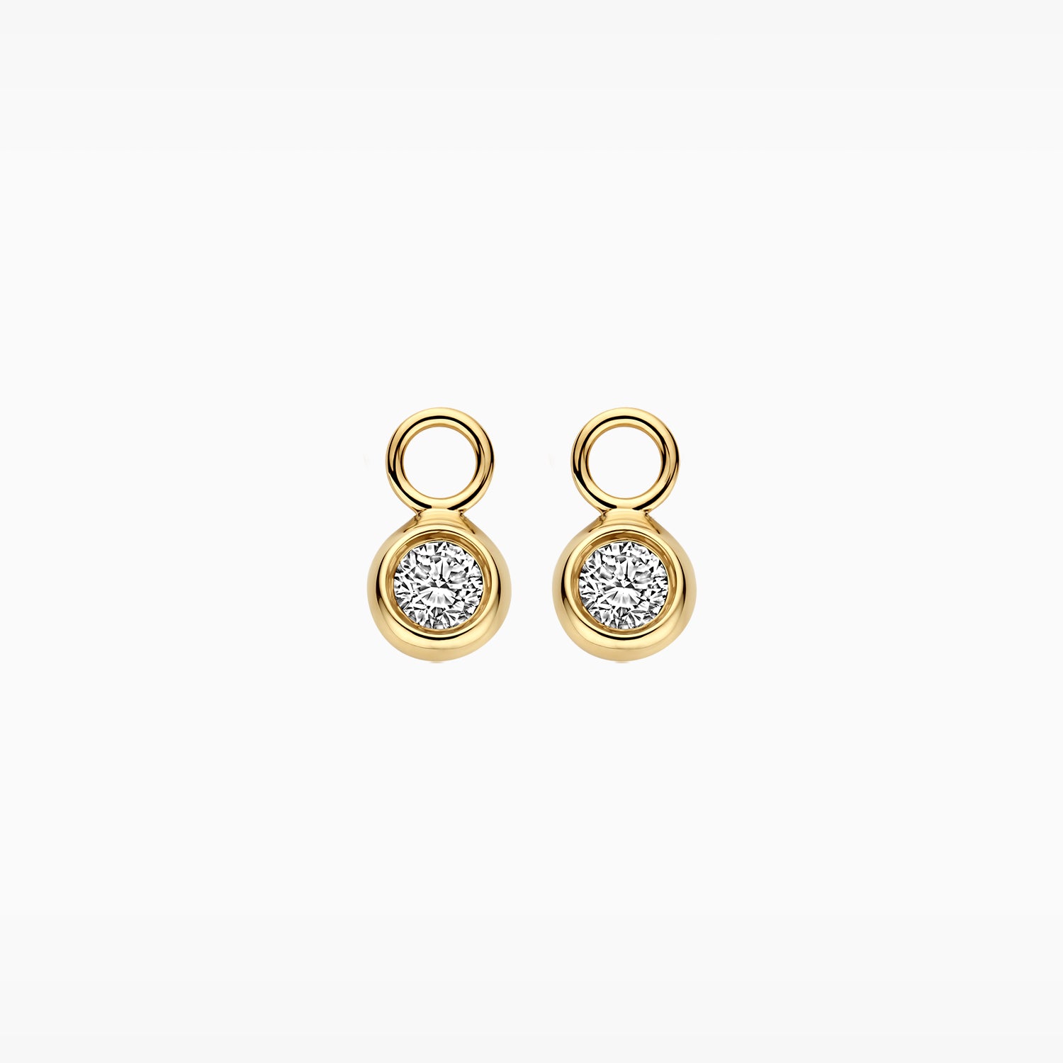 Lab Diamonds Ear charms LG9002Y/S - 14k Yellow Gold