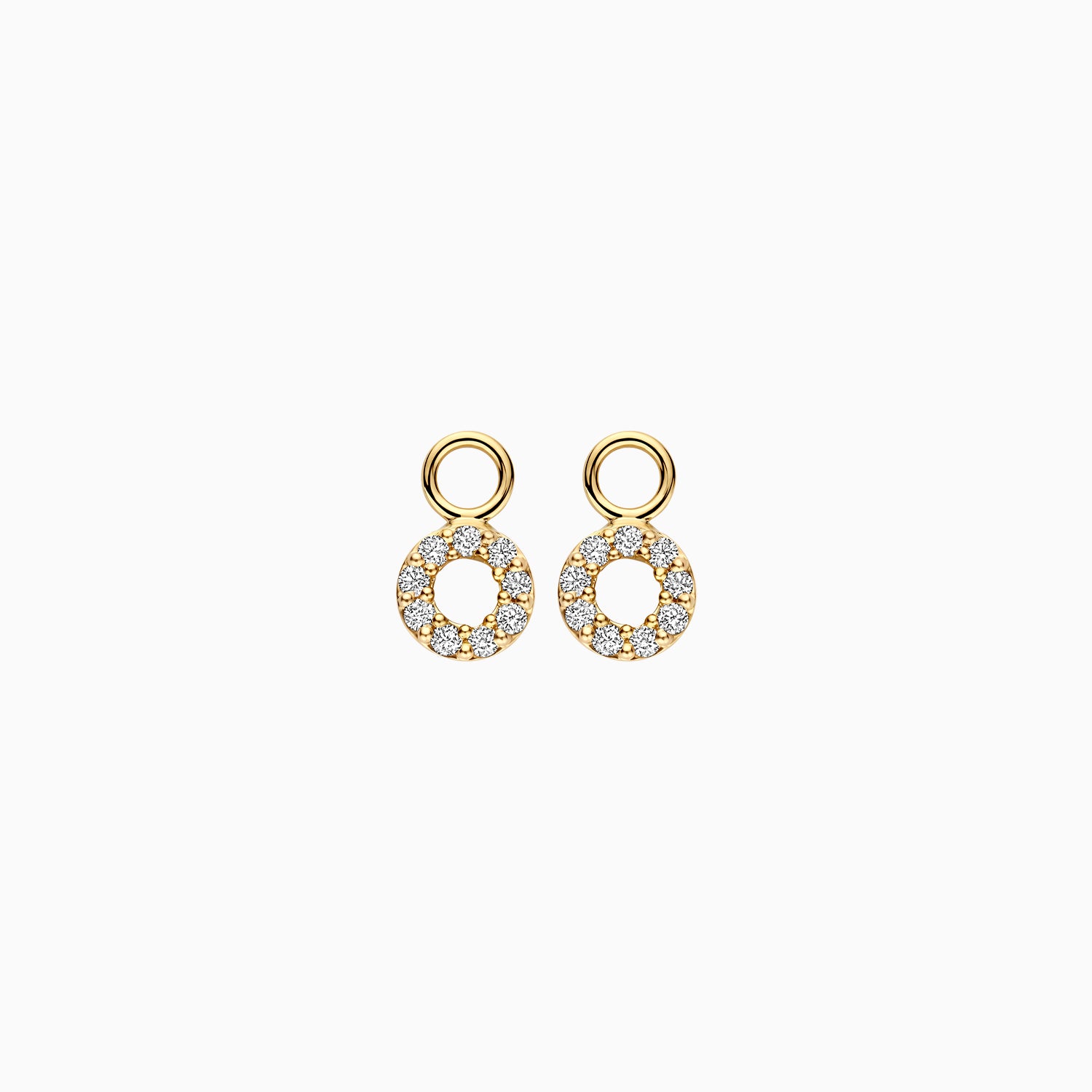 Lab Diamonds Ear charms LG9003Y/S - 14k Yellow Gold