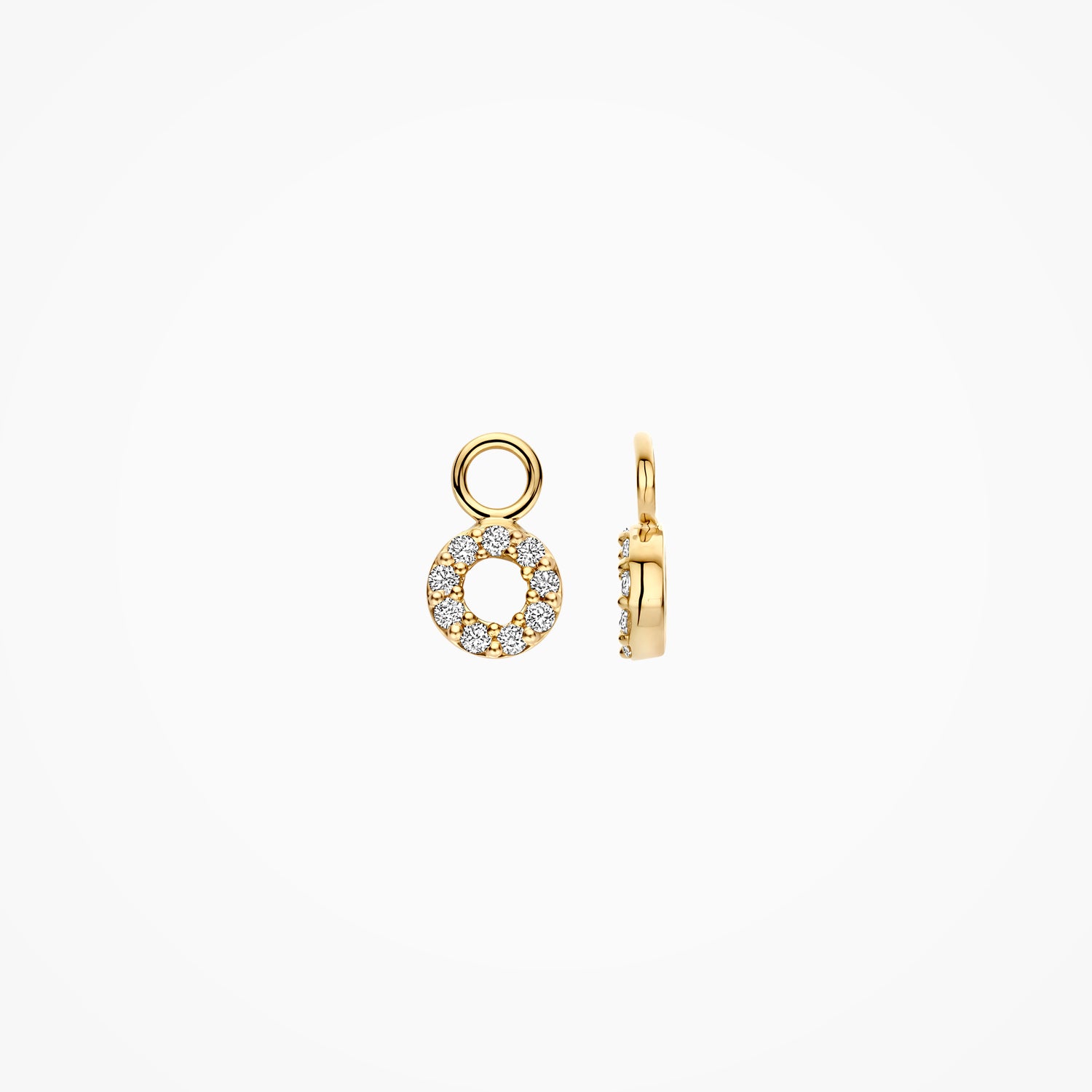 Lab Diamonds Ear charms LG9003Y/S - 14k Yellow Gold