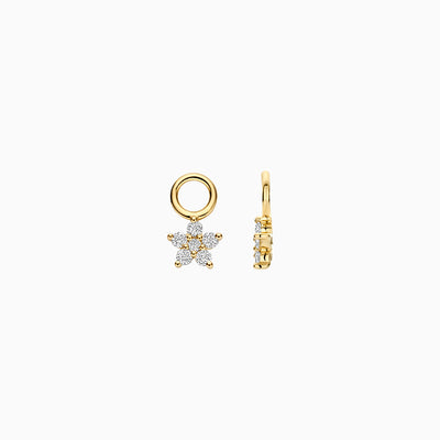 Lab Diamonds Ear charms LG9005Y - 14k Yellow Gold