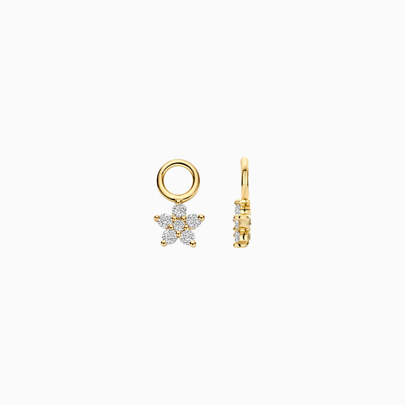 Lab Diamonds Ear charms LG9005Y - 14k Yellow Gold