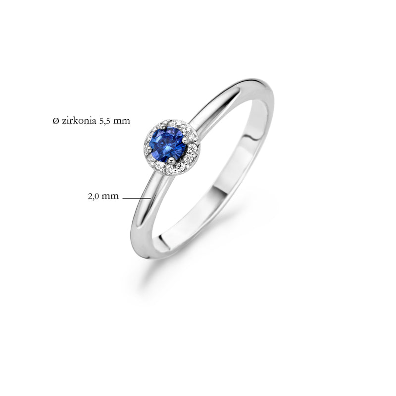 Ring 1131WSA - 14k White Gold with Zirconia