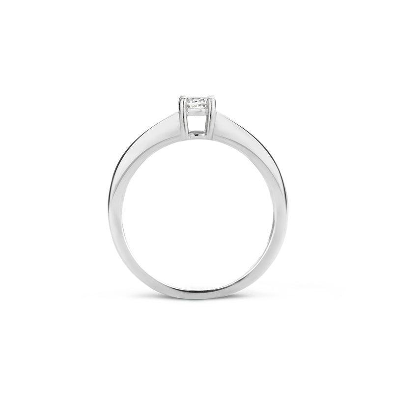 Ring 1144WZI - 14k White Gold with zirconia