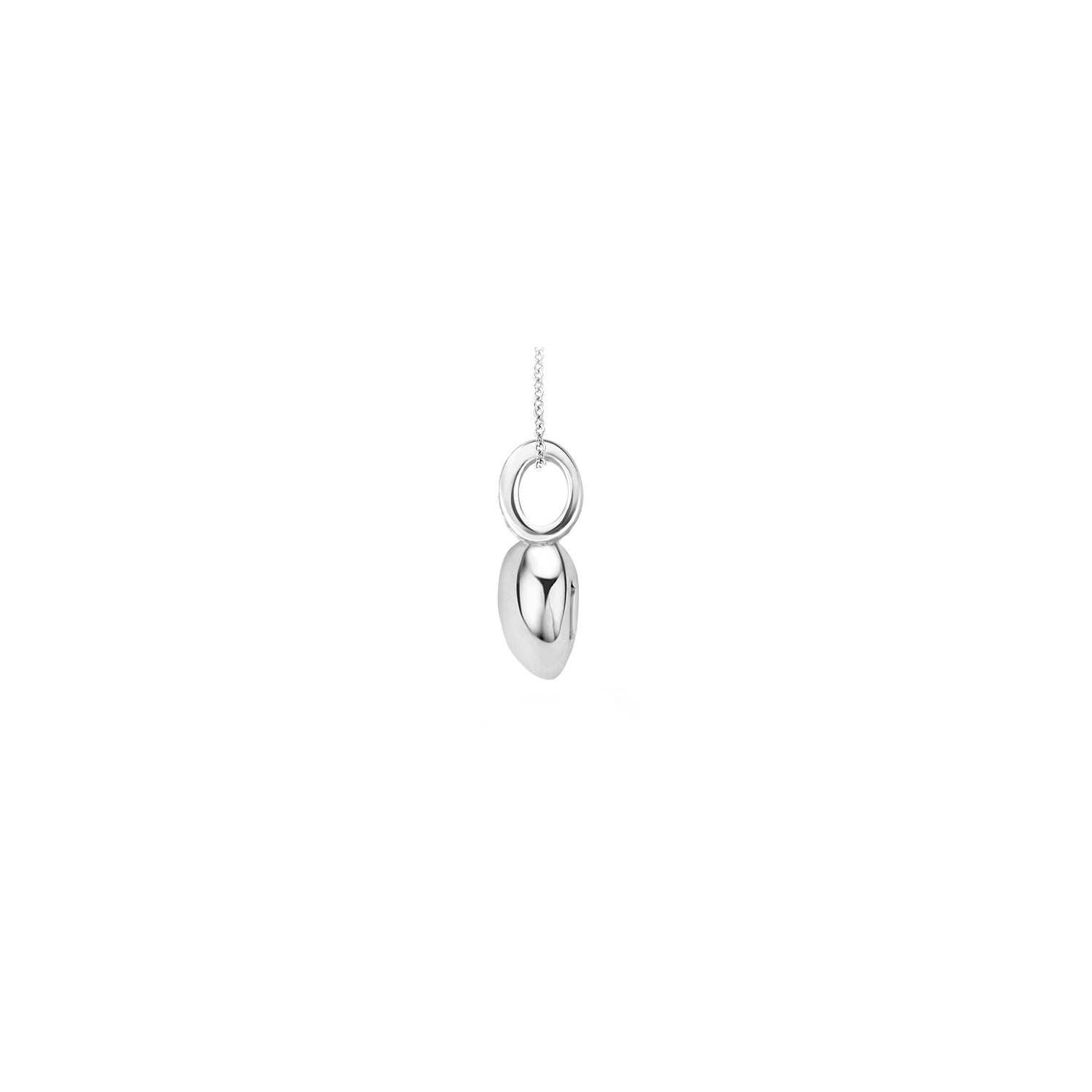 Pendant 6077WZI - 14k White Gold with Zirconia