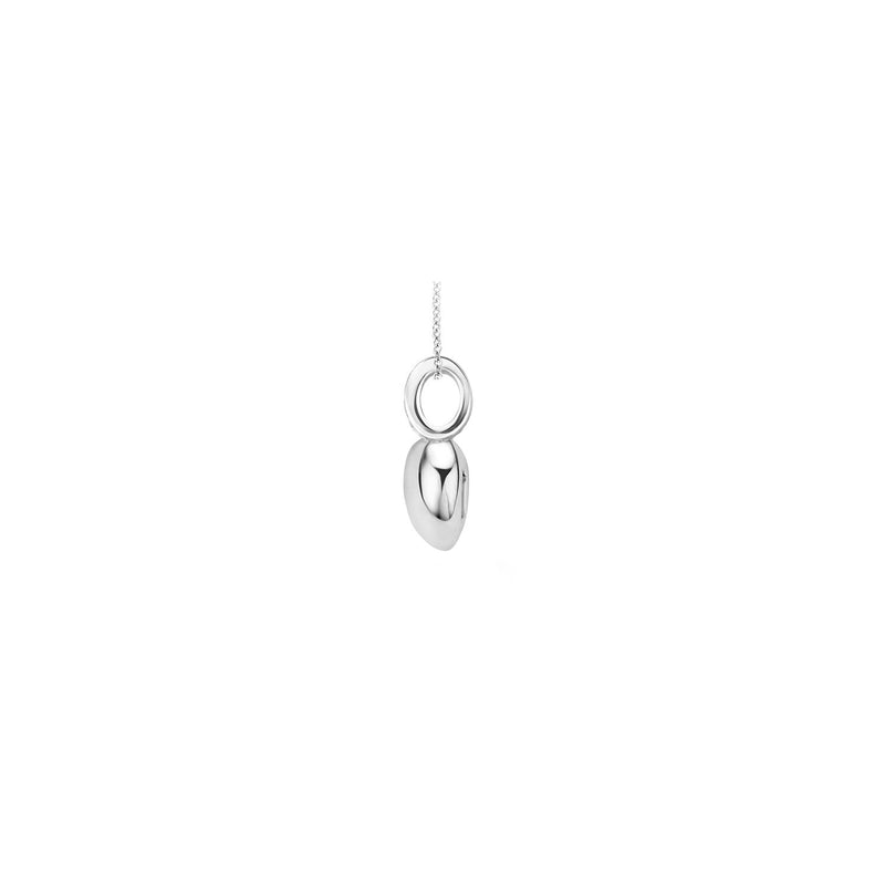 Pendant 6077WZI - 14k White Gold with Zirconia